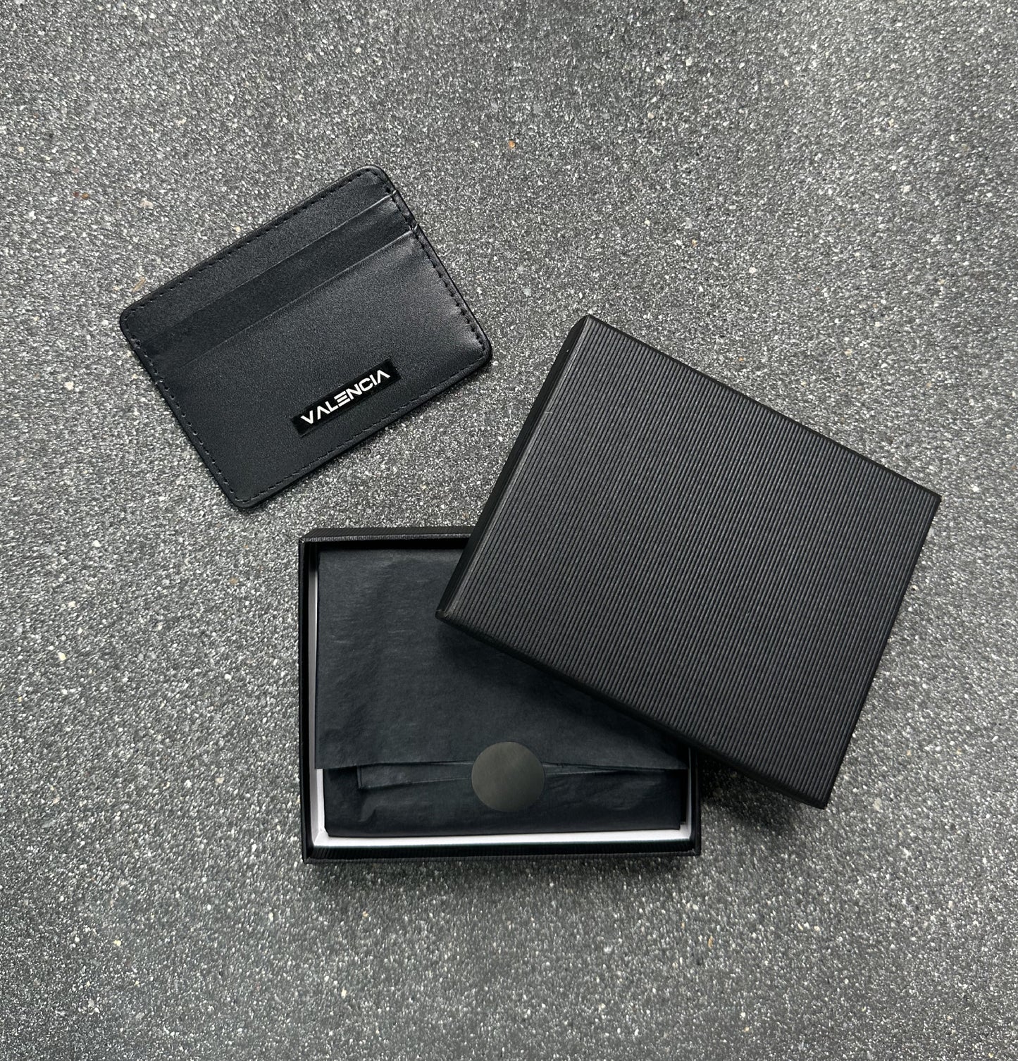 Card Holder in Noir Black